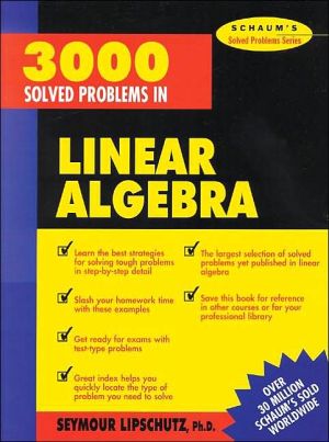3,000 Solved Problems in Linear Algebra | Zookal Textbooks | Zookal Textbooks