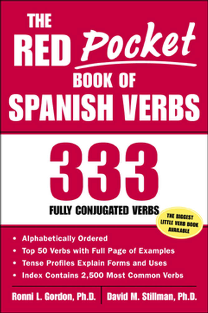 The Red Pocket Book of Spanish Verbs | Zookal Textbooks | Zookal Textbooks