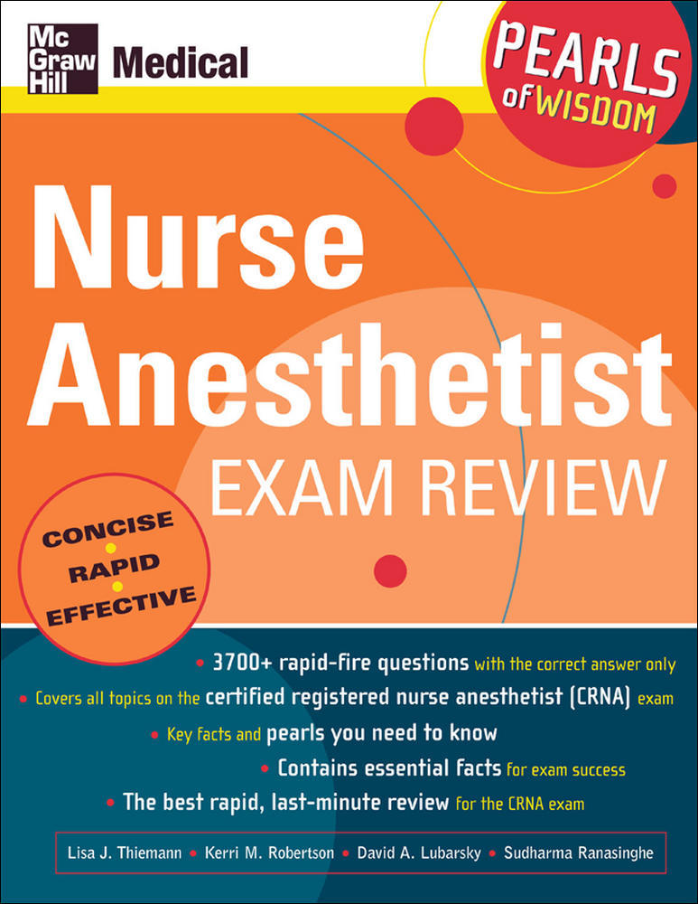 Nurse Anesthetist Exam Review: Pearls of Wisdom | Zookal Textbooks | Zookal Textbooks