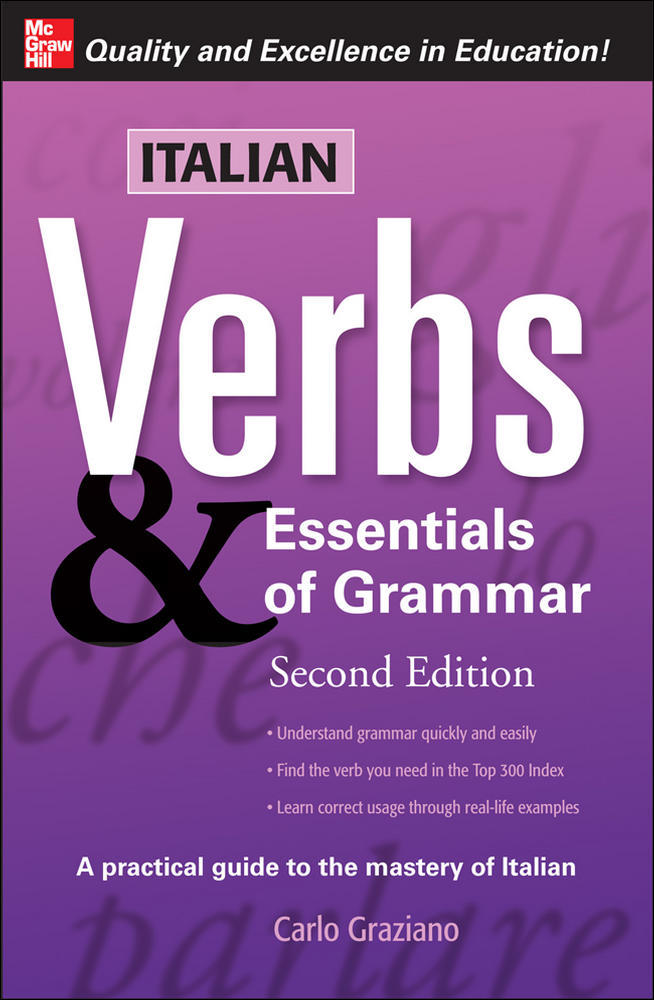Italian Verbs & Essentials of Grammar, 2E. | Zookal Textbooks | Zookal Textbooks