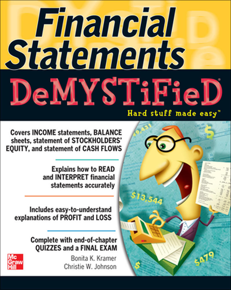 Financial Statements Demystified: A Self-Teaching Guide | Zookal Textbooks | Zookal Textbooks