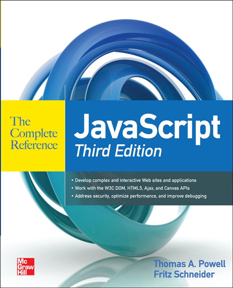 JavaScript The Complete Reference 3rd Edition | Zookal Textbooks | Zookal Textbooks