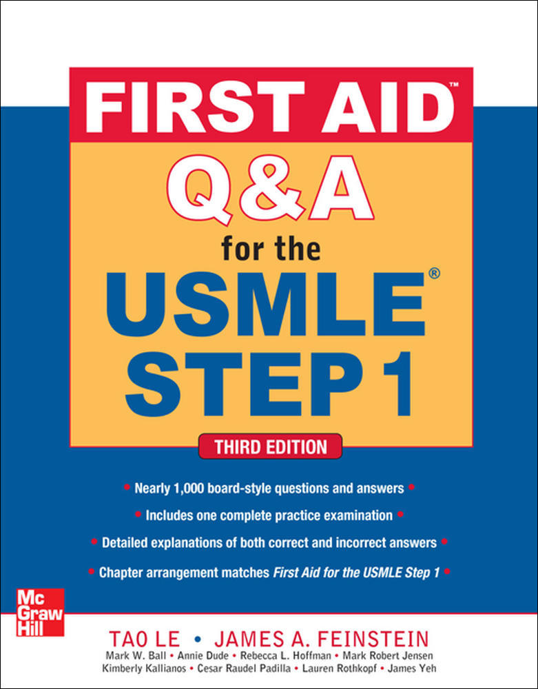 First Aid Q&A for the USMLE Step 1, Third Edition | Zookal Textbooks | Zookal Textbooks