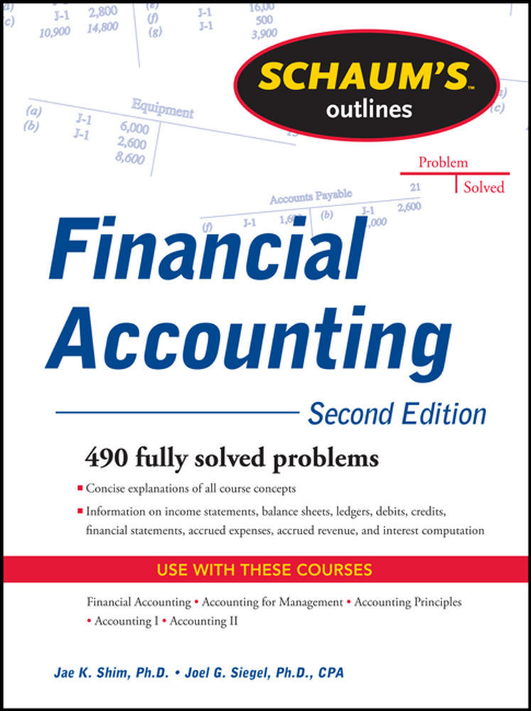 Schaum's Outline of Financial Accounting, 2nd Edition | Zookal Textbooks | Zookal Textbooks