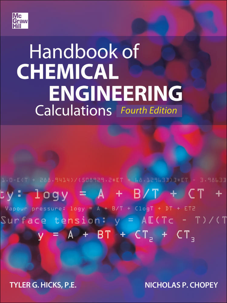 Handbook of Chemical Engineering Calculations, Fourth Edition | Zookal Textbooks | Zookal Textbooks