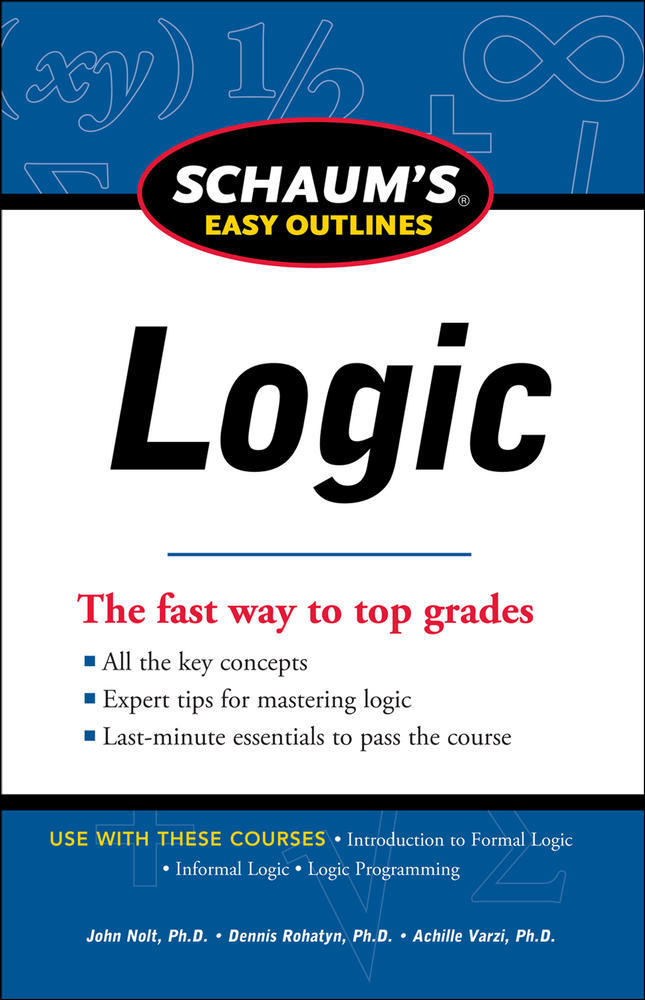 Schaum's Easy Outline of Logic, Revised Edition | Zookal Textbooks | Zookal Textbooks