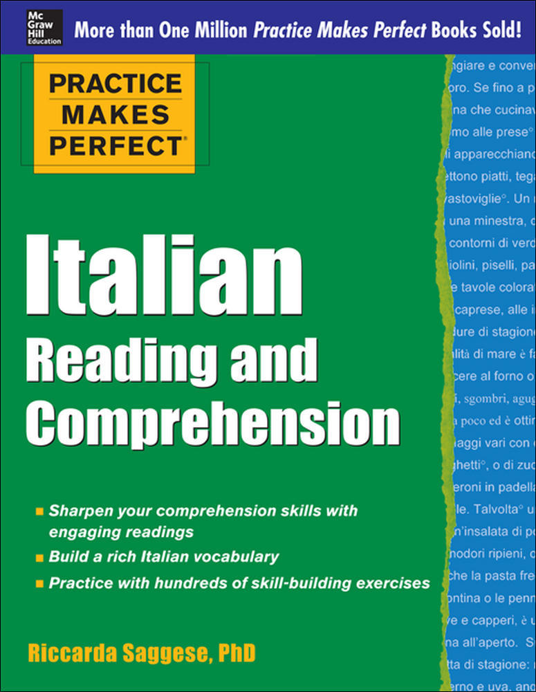 Practice Makes Perfect Italian Reading and Comprehension | Zookal Textbooks | Zookal Textbooks