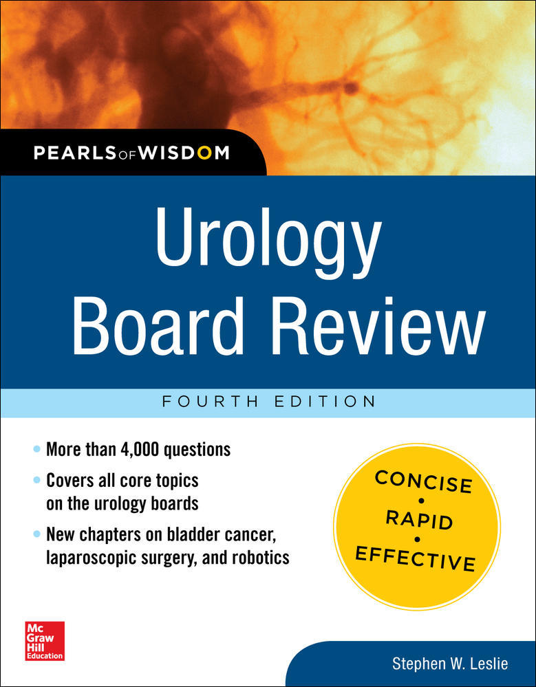 Urology Board Review Pearls of Wisdom, Fourth Edition | Zookal Textbooks | Zookal Textbooks