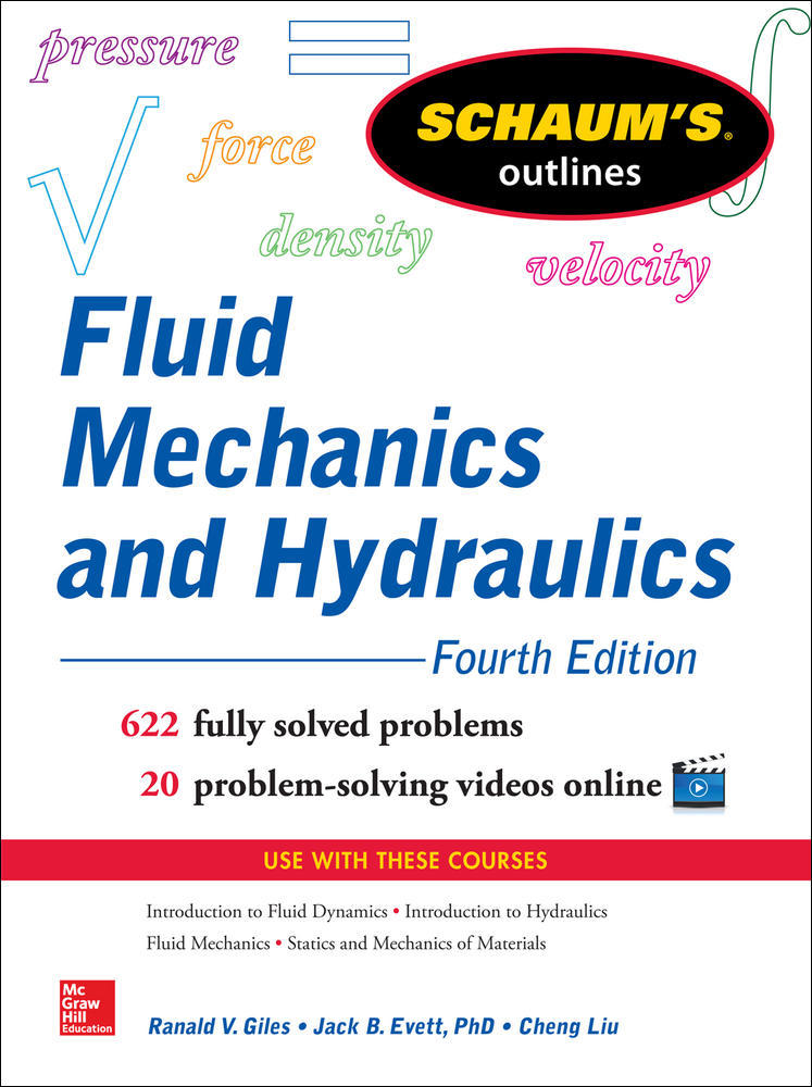 Schaum’s Outline of Fluid Mechanics and Hydraulics, 4th Edition | Zookal Textbooks | Zookal Textbooks