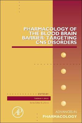 Pharmacology of the Blood Brain Barrier: Targeting CNS Disorders, Vol 71 | Zookal Textbooks | Zookal Textbooks