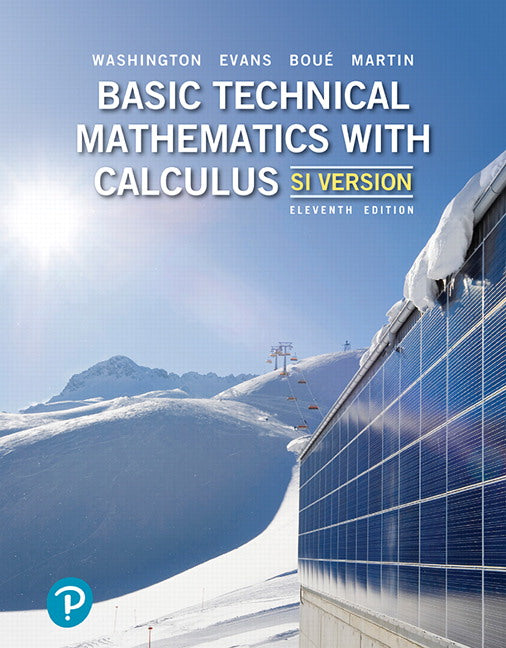 Basic Technical Mathematics with Calculus, SI Version | Zookal Textbooks | Zookal Textbooks