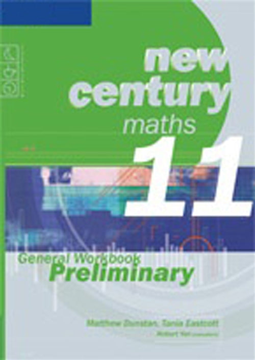 New Century Maths 11 General Workbook Preliminary | Zookal Textbooks | Zookal Textbooks