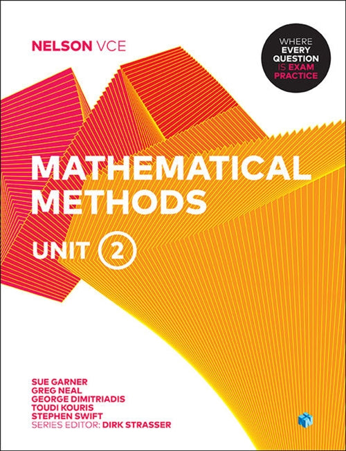  Nelson VCE Mathematical Methods Unit 2 (Student Book with 4 Access  Codes) | Zookal Textbooks | Zookal Textbooks