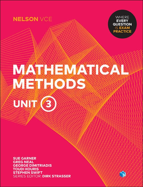  Nelson VCE Mathematical Methods Unit 3 (Student Book with 4 Access  Codes) | Zookal Textbooks | Zookal Textbooks