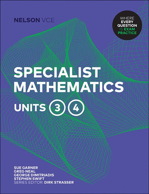  Nelson VCE Specialist Mathematics Units 3 & 4 (Student Book with 4  Access Codes) | Zookal Textbooks | Zookal Textbooks