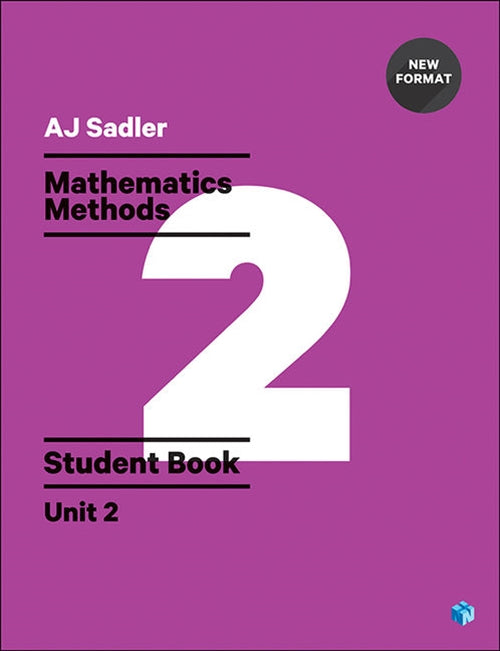  Sadler Maths Methods Unit 2 ' Revised with 2 Access Codes | Zookal Textbooks | Zookal Textbooks