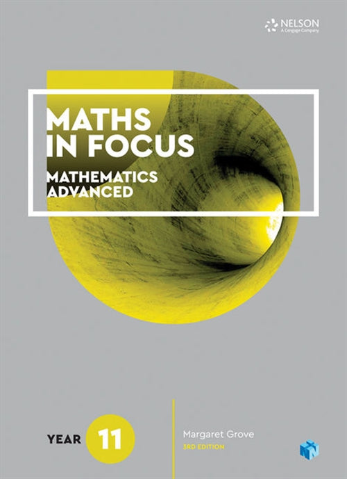  Maths in Focus 11 Mathematics Advanced Student Book with 1 Access Code | Zookal Textbooks | Zookal Textbooks