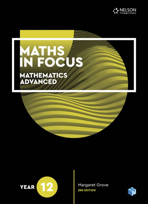  Maths in Focus 12 Mathematics Advanced Student Book with 1 Access Code  for 26 Months | Zookal Textbooks | Zookal Textbooks