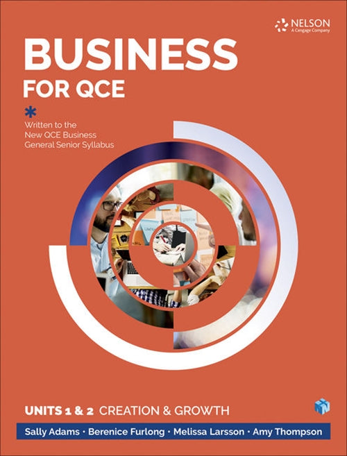  Business for QCE: Units 1 & 2: Creation and Growth Student Book with 4  Access Code for 26 Months | Zookal Textbooks | Zookal Textbooks