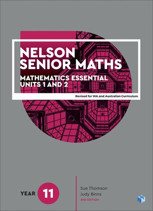  Nelson Senior Maths 11 Mathematics Essential Student Book with 1  Access Code for the Australian Curriculum | Zookal Textbooks | Zookal Textbooks