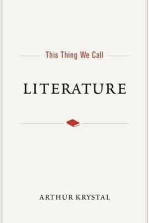 This Thing We Call Literature | Zookal Textbooks | Zookal Textbooks