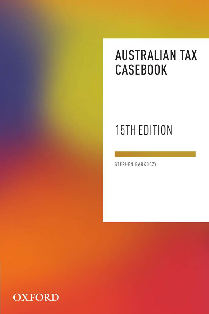 Australian Tax Casebook | Zookal Textbooks | Zookal Textbooks