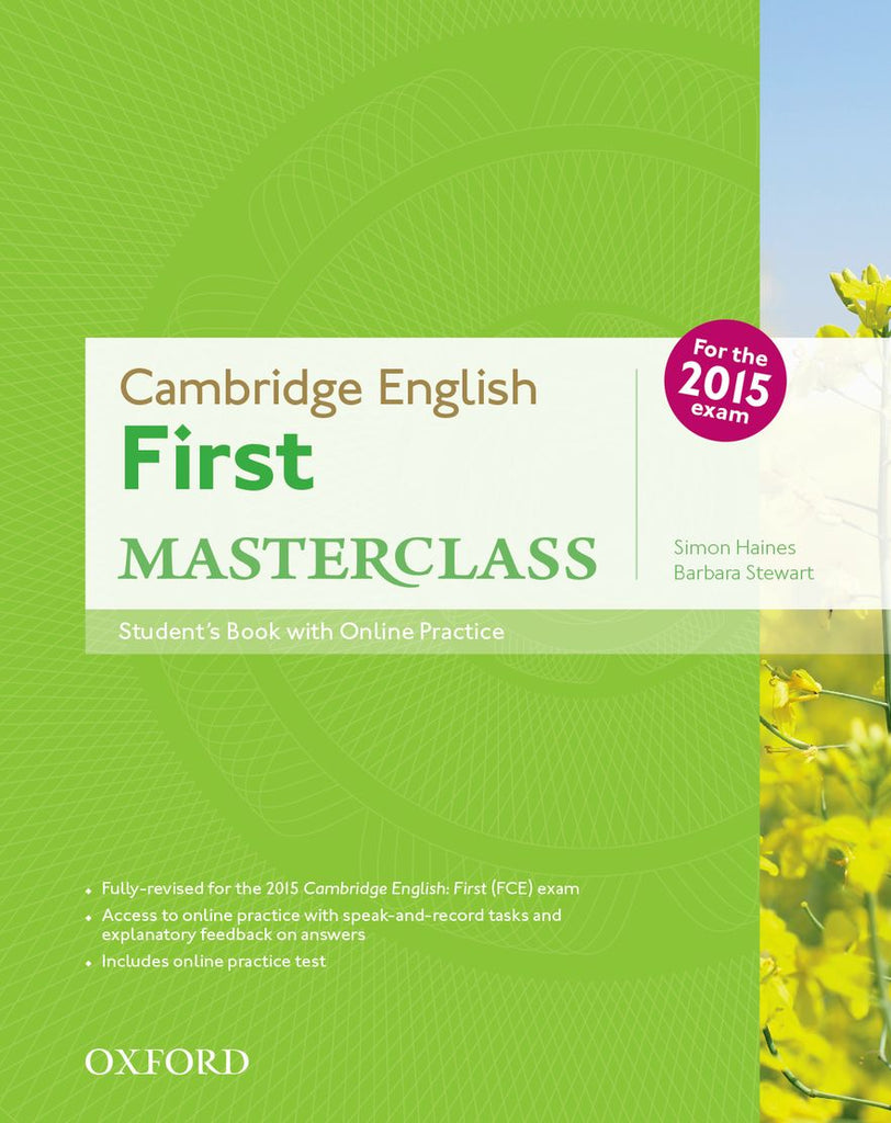 Cambridge English: First (FCE) Masterclass Student Book | Zookal Textbooks | Zookal Textbooks