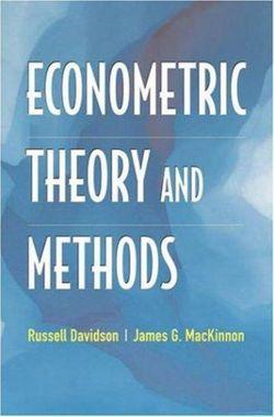 Econometric Theory and Methods | Zookal Textbooks | Zookal Textbooks