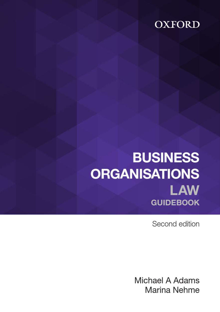 Business Organisations Law Guidebook | Zookal Textbooks | Zookal Textbooks