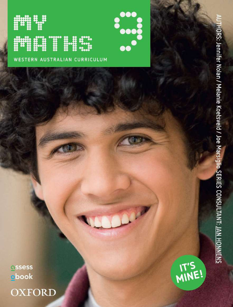 Oxford MyMaths 9 Western Australian Curriculum Student book + obook assess | Zookal Textbooks | Zookal Textbooks