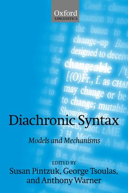 Diachronic Syntax | Zookal Textbooks | Zookal Textbooks