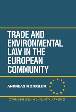Trade and Environment Law in the European Community | Zookal Textbooks | Zookal Textbooks