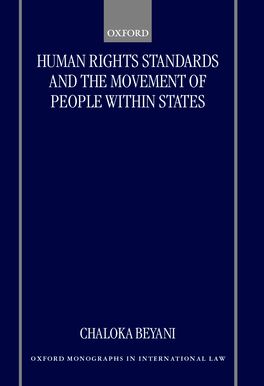 Human Rights Standards and the Free Movement of People Within States | Zookal Textbooks | Zookal Textbooks