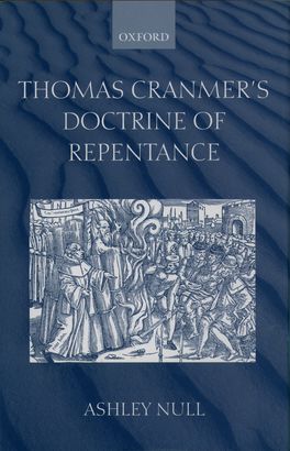 Thomas Cranmer's Doctrine of Repentance | Zookal Textbooks | Zookal Textbooks