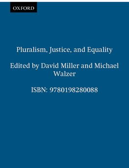 Pluralism, Justice, and Equality | Zookal Textbooks | Zookal Textbooks