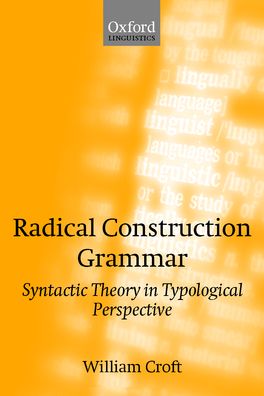 Radical Construction Grammar | Zookal Textbooks | Zookal Textbooks