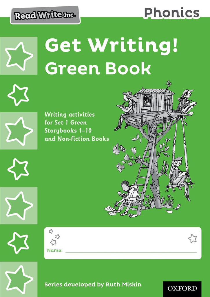 Read Write Inc Phonics: Get Writing! Green Book Pack of 10 | Zookal Textbooks | Zookal Textbooks