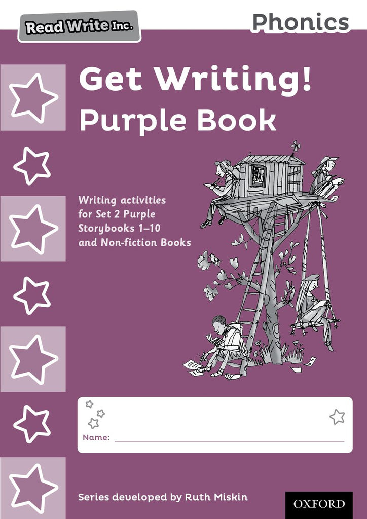 Read Write Inc Phonics: Get Writing! Purple Book Pack of 10 | Zookal Textbooks | Zookal Textbooks