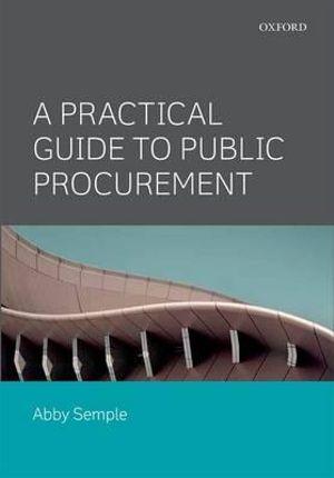 Practical Guide to Public Procurement | Zookal Textbooks | Zookal Textbooks