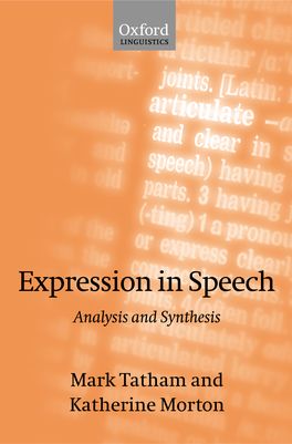 Expression in Speech | Zookal Textbooks | Zookal Textbooks
