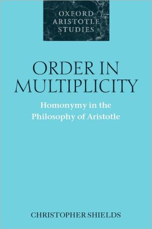 Order in Multiplicity | Zookal Textbooks | Zookal Textbooks