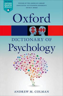 A Dictionary of Psychology | Zookal Textbooks | Zookal Textbooks