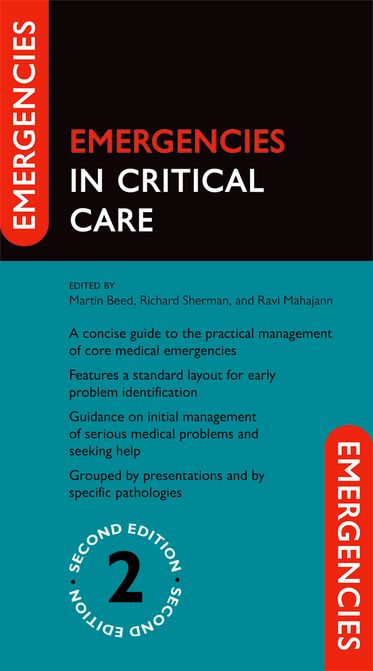 Emergencies in Critical Care | Zookal Textbooks | Zookal Textbooks
