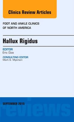 Hallux Rigidus, An issue of Foot and Ankle Clinics of North     America | Zookal Textbooks | Zookal Textbooks