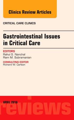 Gastrointestinal Critical Care, An Issue of Critical Care Clinics | Zookal Textbooks | Zookal Textbooks