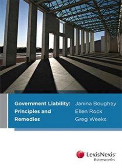Government Liability: Principles and Remedies | Zookal Textbooks | Zookal Textbooks