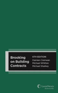 Brooking on Building Contracts, 6th edition | Zookal Textbooks | Zookal Textbooks