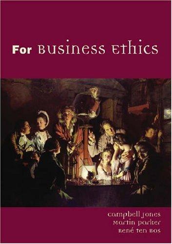 For Business Ethics | Zookal Textbooks | Zookal Textbooks