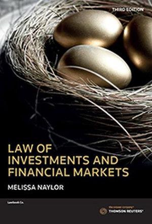 Law of Investments and Financial Markets 3rd ed | Zookal Textbooks | Zookal Textbooks