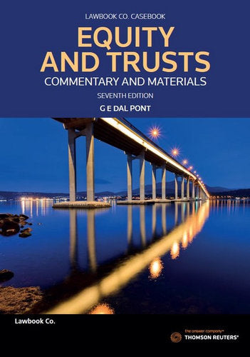 Equity & Trusts: Commentary & Materials 7th edition | Zookal Textbooks | Zookal Textbooks
